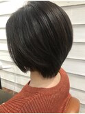 大人ショートボブ