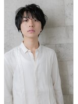 アッシュ 伊勢崎(ash) スタイリング簡単♪無造作×黒髪・暗髪◎マッシュスタイル