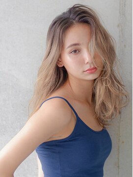 プレスドットサロン 表参道 青山(Press. Salon) ほつれウェーブリラクシーミディ[表参道/表参道駅/青山/超音波］