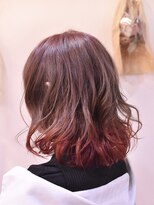 ヘアーエポック(hair epoque) ミルクティーベージュ/オレンジピンク