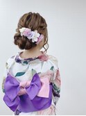 浴衣着付け＆ヘアアレンジ