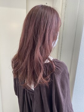 ヘアーデザイン シュシュ(hair design Chou Chou by Yone) ラベンダーピンクベージュ♪
