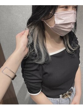 デイジー(Daisy) インナーカラー/ホワイティーグレージュ/ブルーグレー