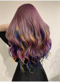 pink rainbow, Dvec