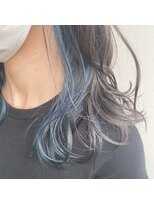 美容室 アイディー i-dee&nbsp;インナーブルー