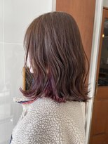 ヨーク(yoke.)&nbsp;ナチュラルで可愛いインナーカラー