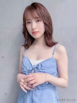 オーブ ヘアー ユア 郡山店(AUBE HAIR yua) 20代・30代_韓国風エギョモリミディ