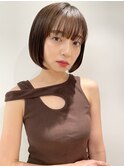 大人可愛い/ボブ/外ハネ/20代30代40代/銀座