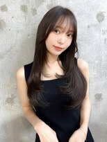 シーシンジュク 新宿南口(Sea shinjuku)&nbsp;韓国風前髪×シルキーベージュ【髪質改善/新宿/マッシュパーマ】