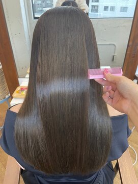 ヘアリゾート リノ(Hair resort Lino) 髪質改善ミネコラトリートメント×透明感アッシュカラー