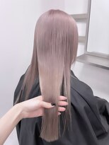 ペレ 渋谷(PELE)&nbsp;黒髪/グレーベージュ/ハイトーン/ブリーチ/渋谷