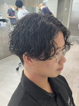 フィフス 天神大名(fifth) 波巻きスパイラルパーマウルフパーマツイスト眉毛メンズ19時以降