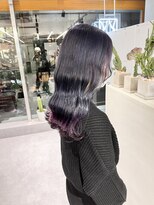 ファイブバイジエクト 堀江(FIVE by The Ect) ネイビー×パープル×ブラック