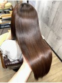 乾かしただけで決まる楽になる為の髪質改善