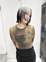 ヲタク(wotaku.)&nbsp;アンブレラカラールーツカラーホワイトシルバー抜きっぱなし