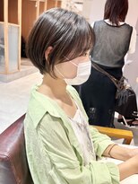 ラミエ バイ メルト 吉祥寺(lamie by melt)&nbsp;*滝田*透明感カラー似合わせカットショートボブ小顔20代30代40代