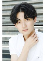 リップス 仙台ロフト(LIPPS)&nbsp;センターパート　【スパイラルミックスパーマ】