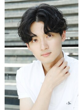 リップス 仙台ロフト(LIPPS) センターパート　【スパイラルミックスパーマ】