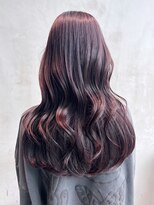 アイティーバイアルバム 北千住店(IT by ALBUM)&nbsp;ベビーピンクグレージュカラーレイヤーロング_ba500821