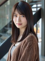 アルトリスト(Altruist Aging×HAIR&SPA)&nbsp;★ダークアッシュ大人ガーリーボブ着物ミディアムレイヤーカット