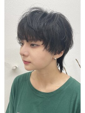 エン 吉祥寺(EN) 20代30代40代前下がり耳掛けショートボブ丸みショート◎