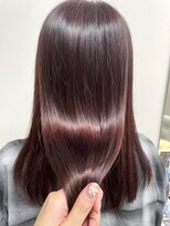 ヘアースパ ノッシュ 博多千代店(Hair Spa Nosh)&nbsp;艶感カシスピンクカラー