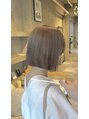 ココモ(KOKOMO)&nbsp;動いても綺麗なラインのぱつっとミニボブ/韓国風ボブ