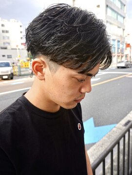 ルプレミエール(Le Premier) カルマパーマ/メンズサロン/枚方メンズサロン/メッシュ/フェード