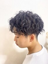 エコロジカルグローブス(ECOLOGICaL GLOBES) メンズニュアンス縦落ちスパイラルパーマ