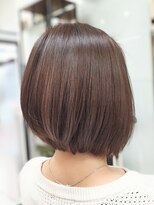 ヘアースタジオ ジェイワン(hair studio J ONE)&nbsp;30代40代50代大人ナチュラル前下がりボブ白髪ぼかし脱白髪染め