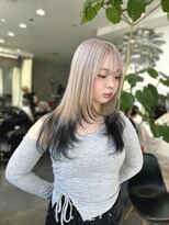 イル 天神大名店(ill)&nbsp;エンドカラー/デザインカラー/ホワイトブロンド(天神/大名)