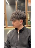 【ダウンバングパーマ】