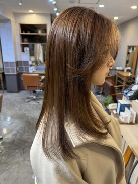 スアバイキキ(SuA by kiki.) 似合わせカット/透け感バング/ぱつっとボブ/韓国ウェーブ[千葉]