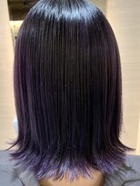 ニフティ(NIFTY)&nbsp;ディープパープル/切りっぱボブ/熊本/上通