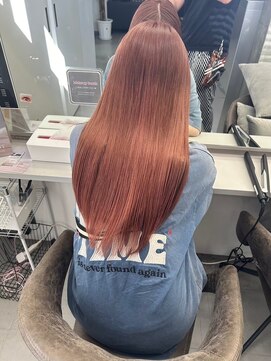 キング 枚方店(K!ng) 縮毛矯正髪質改善ハイライトレイヤーカット枚方美容室エクステ