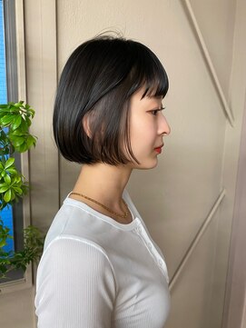 フェンヘアーアイス 中目黒(Fen.hair ici) 20代30代小顔ヘルシー艶感グレージュイヤリングカラー外ハネ
