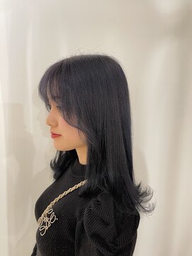 グラフ 立川(Graph.) ダブルカラー/くすみブルー