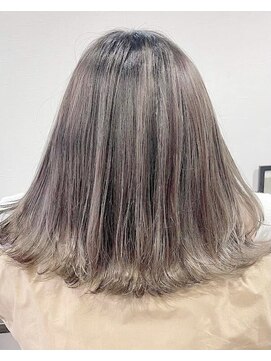 ハイライト 吉塚店 フルブリーチ <白髪ぼかし> <白髪染め> <吉塚>