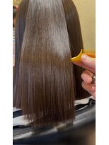 ボブビッシュ 東温店&nbsp;クセストパー（縮毛矯正）髪質改善