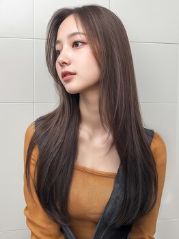 ルミエ ヘアサロン 経堂店(Lumie hair salon)の写真/透明感・艶感のある仕上がりに♪フルカラー+ReFaVEENA+TOKIOトリートメント¥11800[経堂駅/髪質改善]