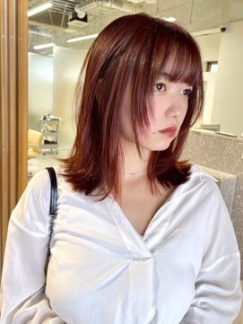 ムーン バイ ケンジ(moon by KENJE) 【daichi】ボルドー/ブリーチなし/パーソナルカラー