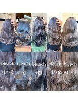 アマトウキョウ アユンチェ(AMA TOKYO×AYUNCHE)&nbsp;ブリーチなし　アッシュカラー　ブルーブラック　グレージュ