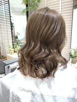 ステアケース 武蔵小杉店(stair:case)&nbsp;コテ巻きパーマ　カフェグレージュ　20代30代40代