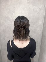 フェリーチェ(Felice)&nbsp;ボブ　ハーフアップ　お呼ばれ　結婚式