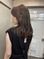 ファビ 渋谷(Fab) くびれヘア/暗めカラー/アプリコットオレンジ/縮毛矯正