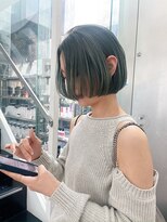 シェリ ヘアデザイン(CHERIE hair design)&nbsp;リップラインボブ×ルーツカラー