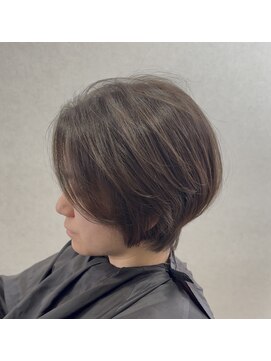 丸みショートヘア