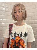 ミルクティーベージュハイトーンカラーミルクティーカラー