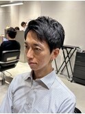 フェザー/サーフカール/センターパート/波巻きツイスパ