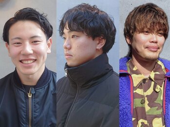 フロー(flow.)の写真/【四条】メンズパーマ×デザインカットで一人ひとりにフィットするスタイル提案を◎